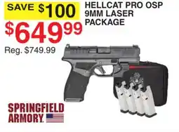 Dunham's Sports HELLCAT PRO OSP 9MM LASER PACKAGE offer