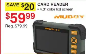 Dunham's Sports CARD READER offer