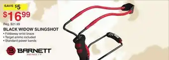 Dunham's Sports BLACK WIDOW SLINGSHOT offer