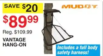 Dunham's Sports VANTAGE HANG-ON offer