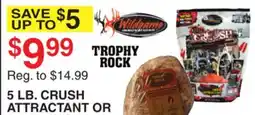 Dunham's Sports 5 LB. CRUSH ATTRACTANT OR 12 LB. TROPHY ROCK offer