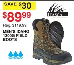 Dunham's Sports MEN'S IDAHO 1200G FIELD BOOTS offer