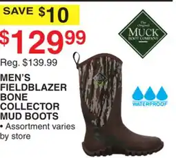 Dunham's Sports MEN'S FIELDBLAZER BONE COLLECTOR MUD BOOTS offer