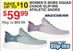 Dunham's Sports WOMEN'S BOBS SQUAD CHAOS SLIP-INS ATHLETIC SHOES offer