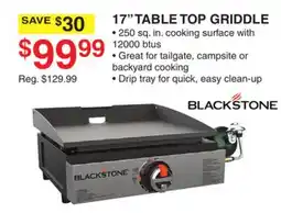 Dunham's Sports 17 TABLE TOP GRIDDLE offer