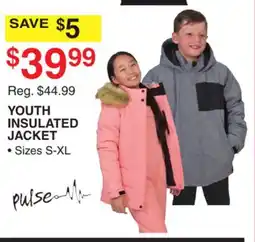 Dunham's Sports YOUTH INSULATED JACKET offer