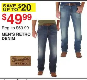 Dunham's Sports MEN'S RETRO DENIM offer