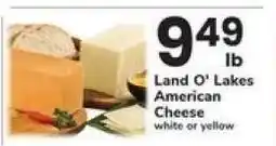 Safeway Land O Lakes American Cheese offer