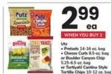 Safeway Utz Snacks offer