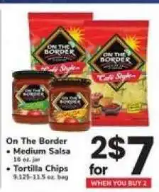 Safeway On The Border Medium Salsa & Tortilla Chips offer