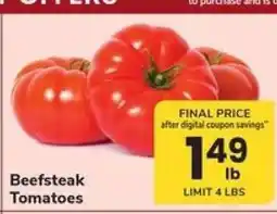 Safeway Beefsteak Tomatoes offer