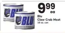 Safeway Blu Claw Crab Meat offer