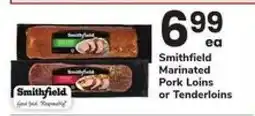 Safeway Smithfield Marinated Pork Loins or Tenderloins offer