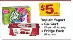 Safeway Yoplait Yogurt offer