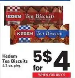 Safeway Kedem Tea Biscuits offer