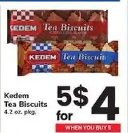 Safeway Kedem Tea Biscuits offer
