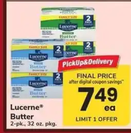 Safeway Lucerne Butter offer