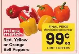 Safeway Bell Peppers offer