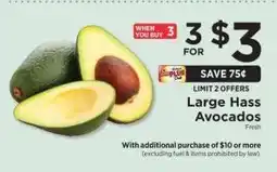 ShopRite Large Hass Avocados offer
