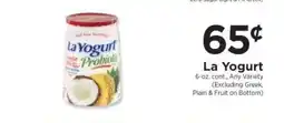ShopRite La Yogurt offer