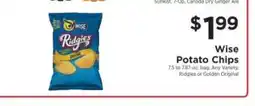 ShopRite Wise Potato Chips offer