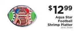 ShopRite Aqua Star Football Shrimp Platter offer