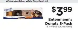 ShopRite Entenmann’s Donuts 8 Pack offer