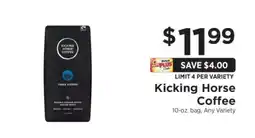 ShopRite Kicking Horse Coffee offer