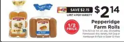 ShopRite Pepperidge Farm Rolls offer