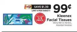ShopRite Kleenex Facial Tissues offer
