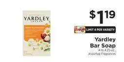 ShopRite Yardley Bar Soap offer