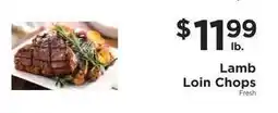 ShopRite Lamb Loin Chops offer