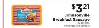ShopRite Johnsonville Breakfast Sausage offer