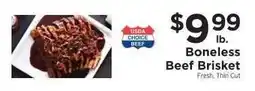 ShopRite Boneless Beef Brisket offer