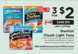 ShopRite Starkist Chunk Light Tuna offer