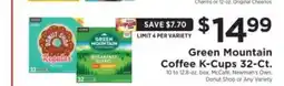 ShopRite Green Mountain Coffee K-Cups 32-Ct offer