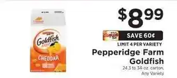 ShopRite Pepperidge Farm Goldfish offer