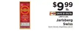 ShopRite Jarlsberg Swiss offer