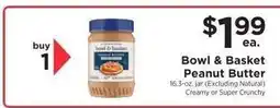 ShopRite Bowl & Basket Peanut Butter offer