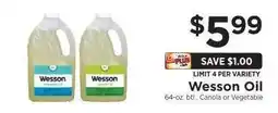 ShopRite Wesson Oil offer