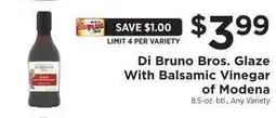 ShopRite Di Bruno Bros. Glaze With Balsamic Vinegar of Modena offer
