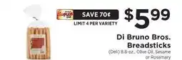 ShopRite Di Bruno Bros. Breadsticks offer
