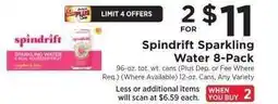 ShopRite Spindrift Sparkling Water 8-Pack offer