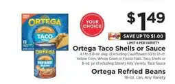 ShopRite Ortega Taco Shells or Sauce offer