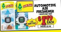Ollie's AUTOMOTIVE AIR FRESHENER offer