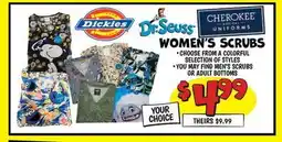 Ollie's WOMEN'S SCRUBS offer
