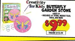 Ollie's BUTTERFLY GARDEN STONE offer