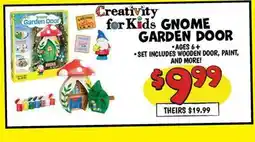 Ollie's GNOME GARDEN DOOR AGES offer