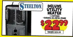 Ollie's DELUXE UTILITY HEATER offer