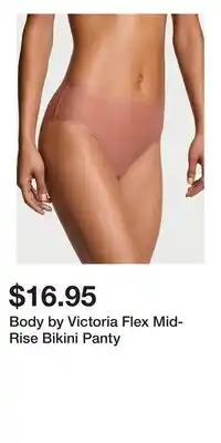 Victoria's Secret Body by Victoria Flex Mid-Rise Bikini Panty offer